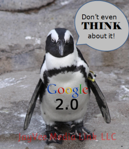 Google Penguin 2.0 gives a warning